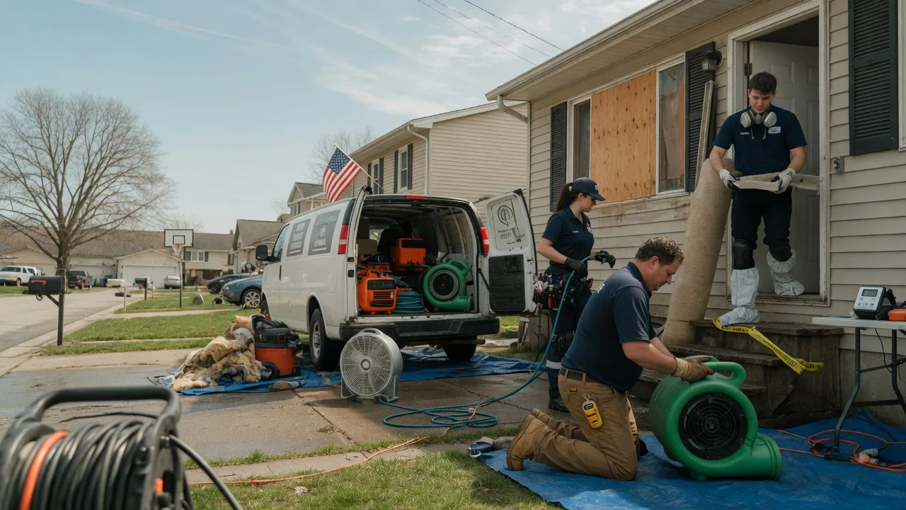 Water Damage Restoration in Louisburg, MO near me